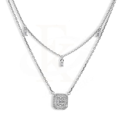 Sterling Silver 925 Solitaires Necklace - Fkjnklsl2885 Necklaces