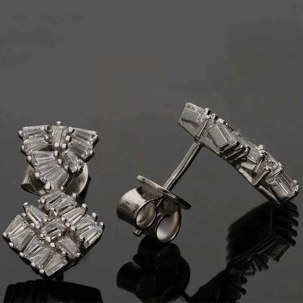 Sterling Silver 925 Stud Earrings - Fkjernsl2948