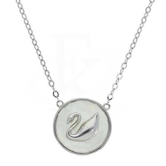 Italian Silver 925 Swan Necklace - Fkjnkl1900 Necklaces