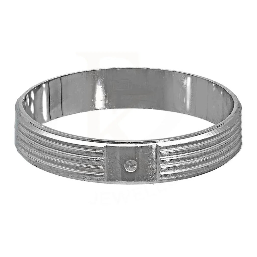 Italian Silver 925 Wedding Band Ring - Fkjrnsl2977 7.00 (Us) / 1.840 Grams Rings
