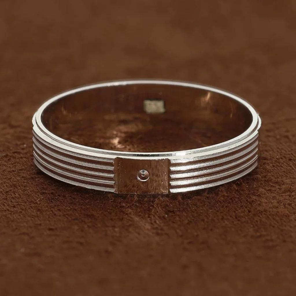 Italian Silver 925 Wedding Band Ring - Fkjrnsl2977 Rings