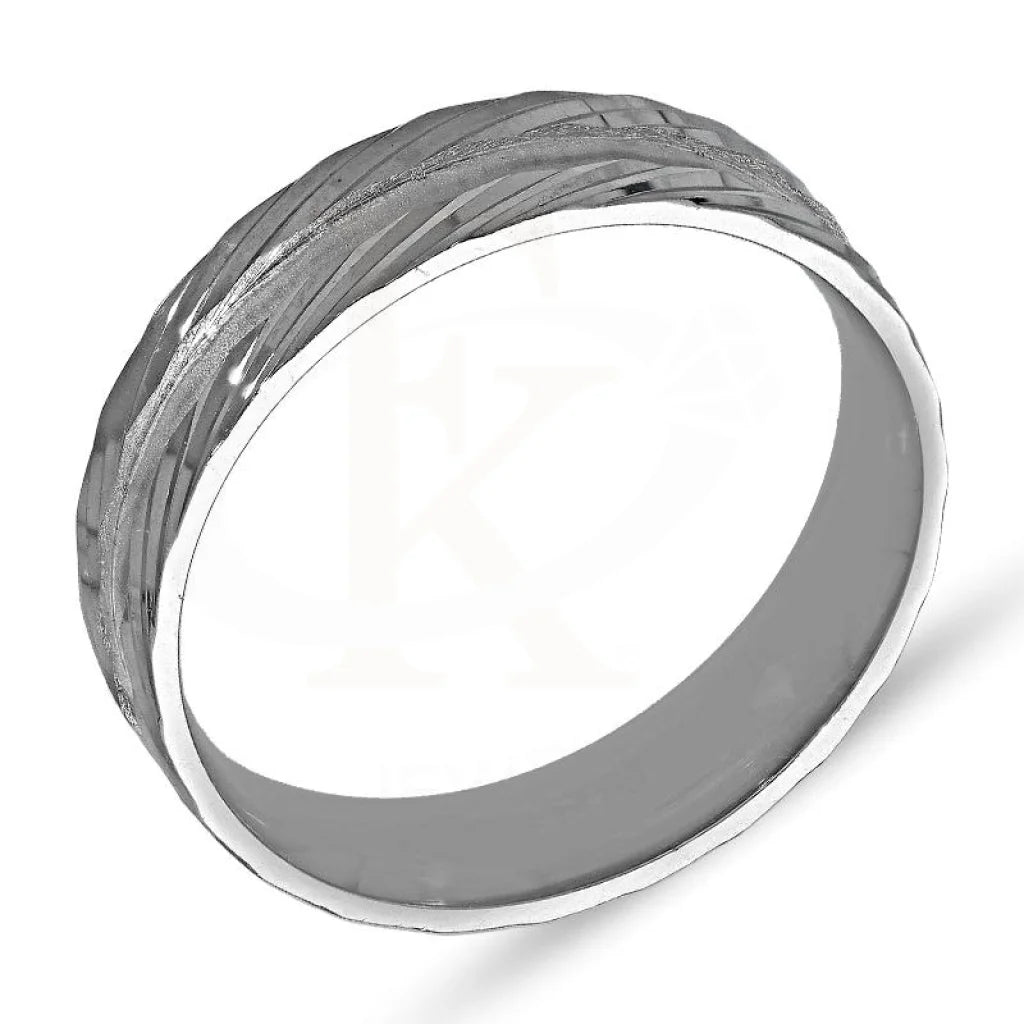 Italian Silver 925 Wedding Band Ring - Fkjrnsl2980 Rings