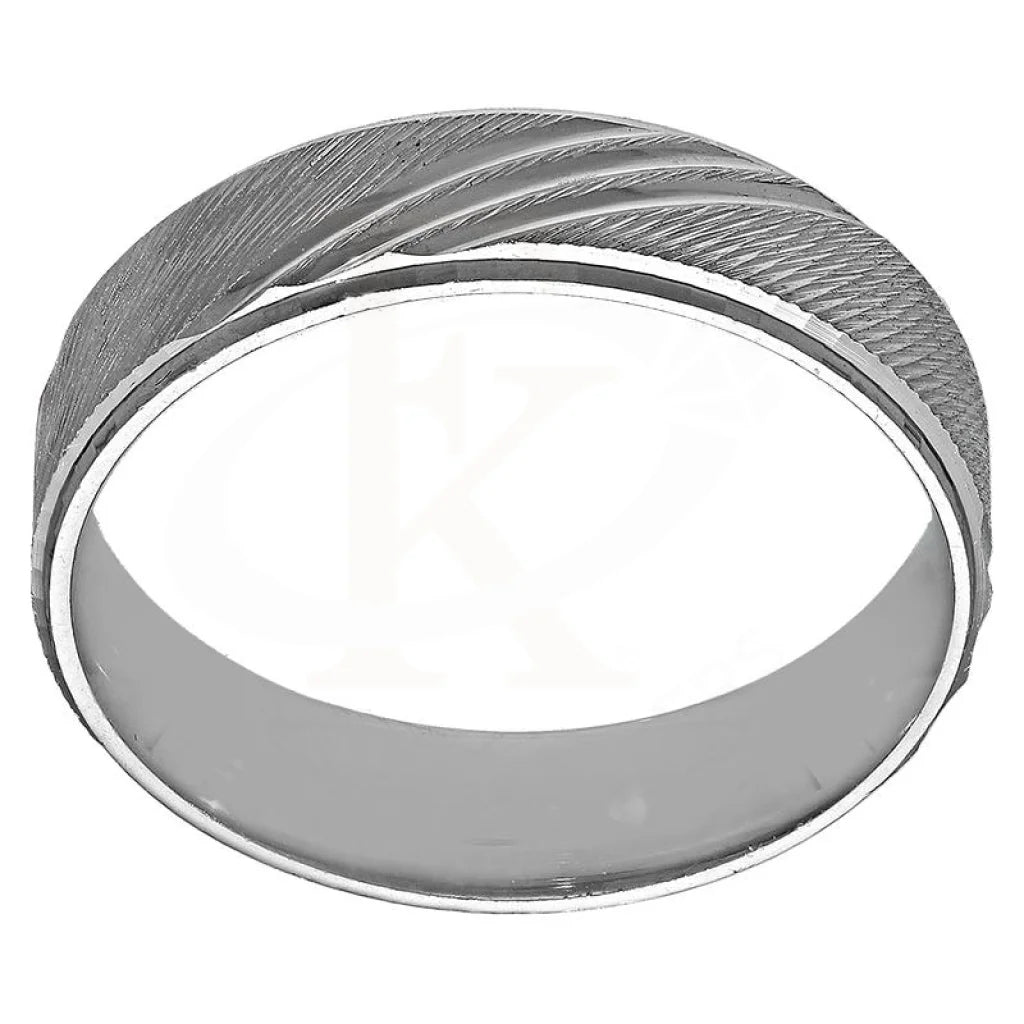 Italian Silver 925 Wedding Band Ring - Fkjrnsl2981 Rings
