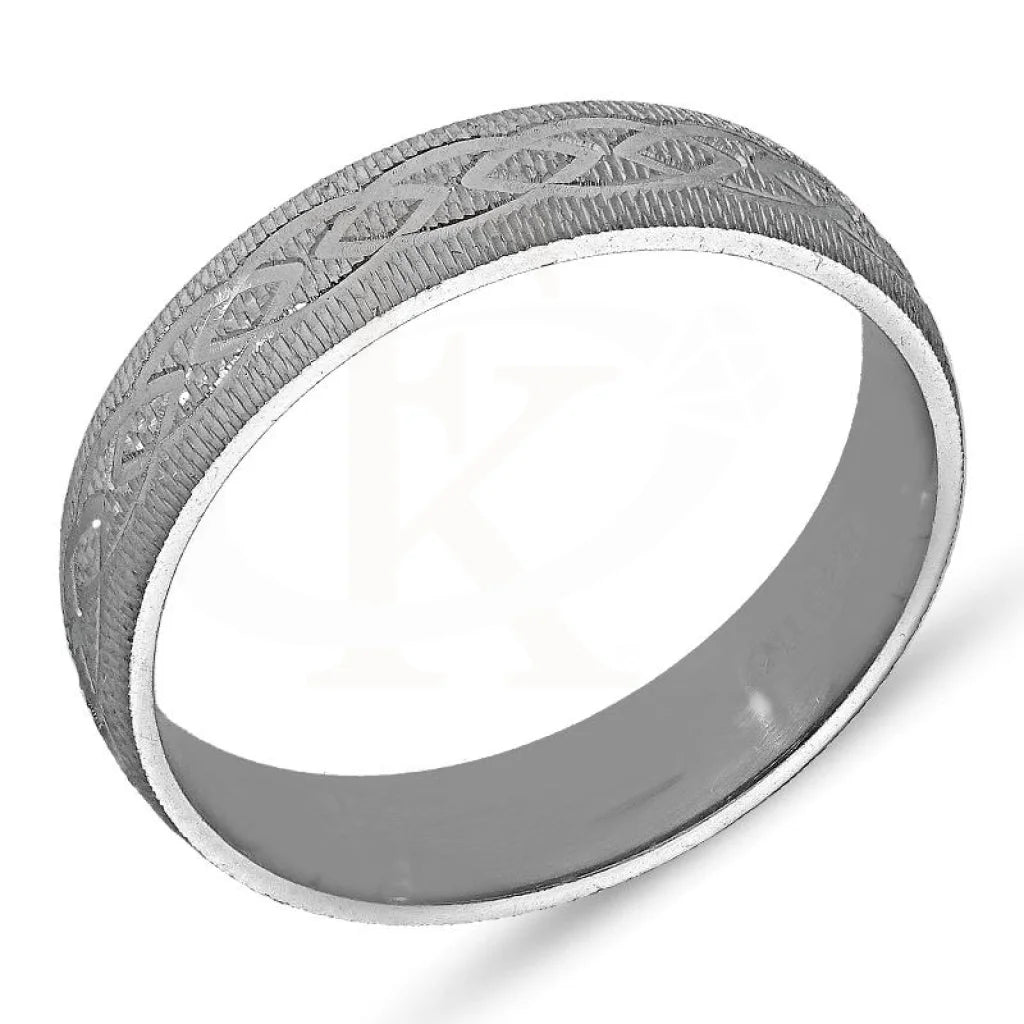 Italian Silver 925 Wedding Band Ring - Fkjrnsl2983 Rings