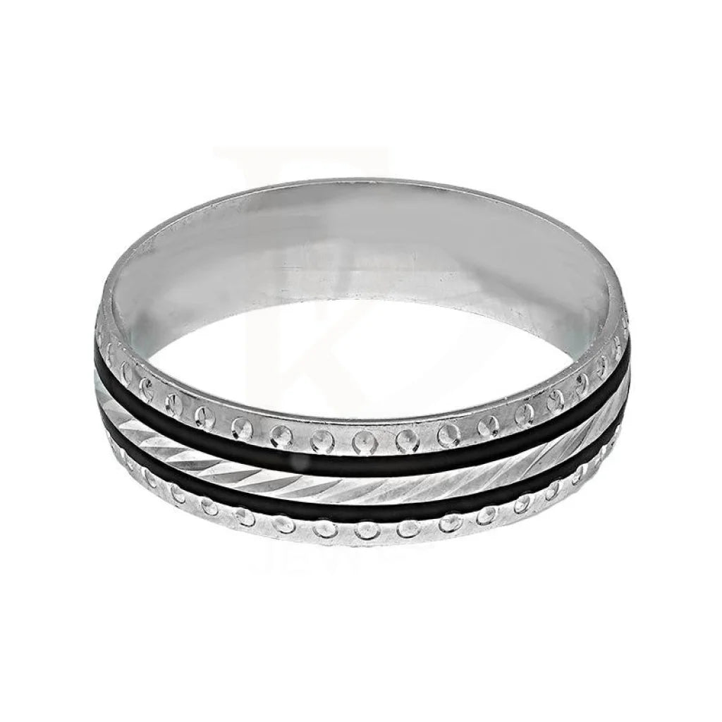 Italian Silver 925 Wedding Band Ring - Fkjrnsl3481 Rings