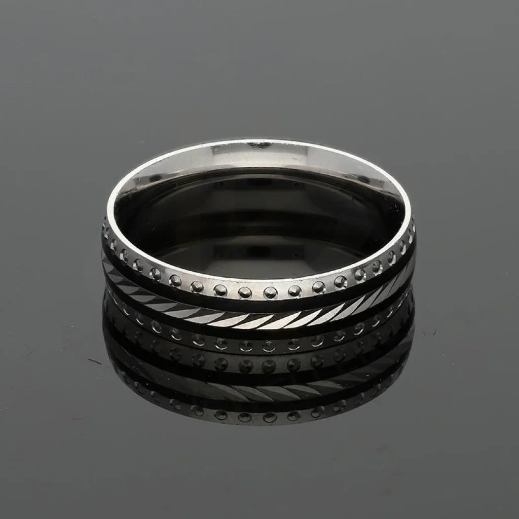 Italian Silver 925 Wedding Band Ring - Fkjrnsl3481 Rings