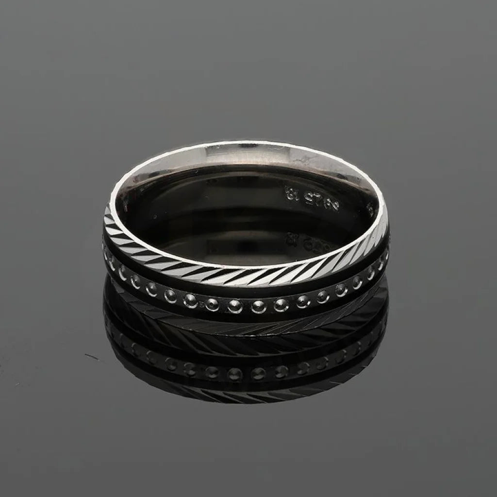 Italian Silver 925 Wedding Band Ring - Fkjrnsl3484 Rings