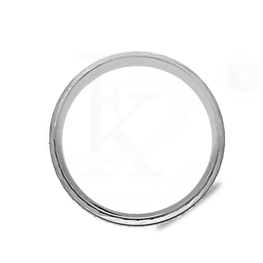 Italian Silver 925 Wedding Band Ring - Fkjrnsl3484 Rings