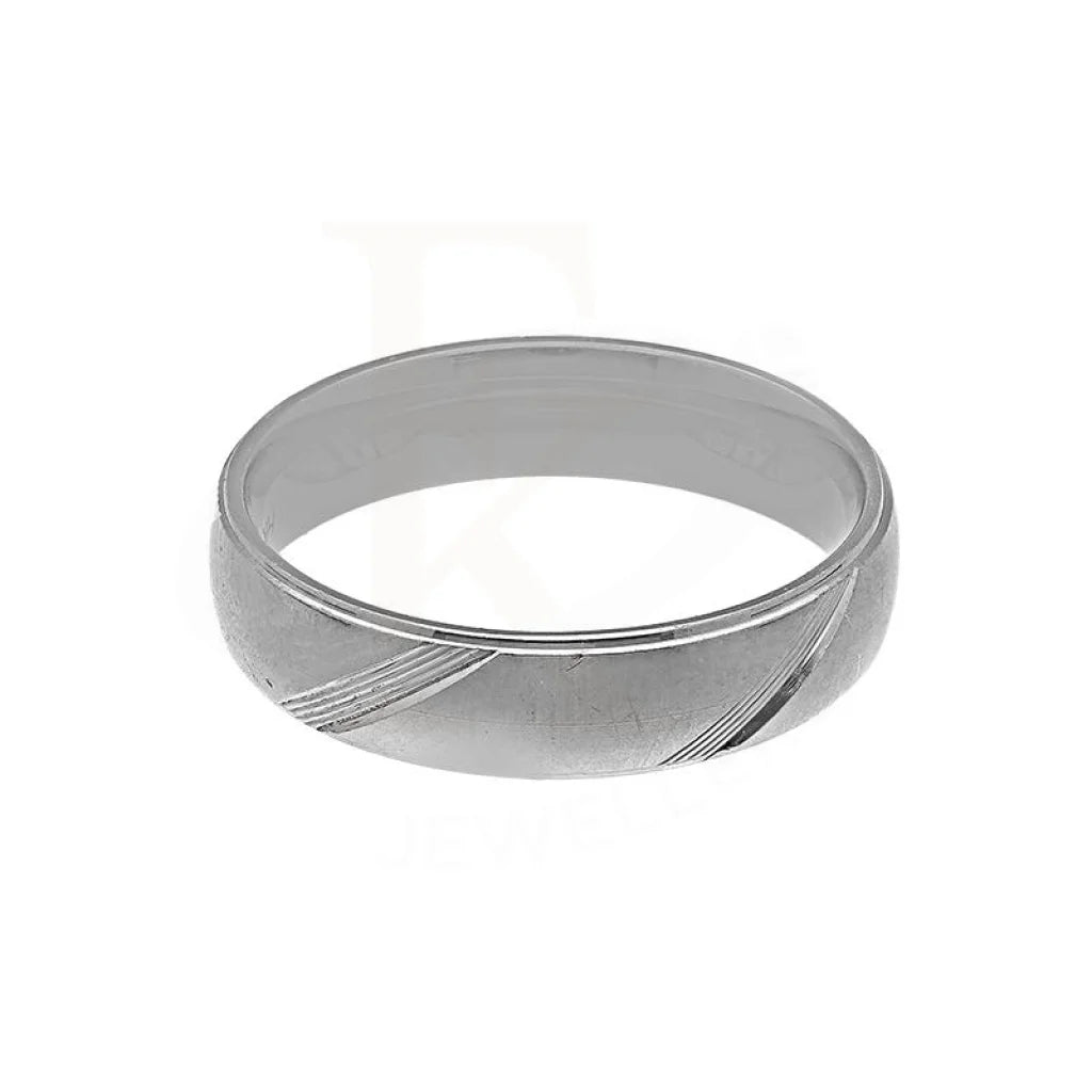 Italian Silver 925 Wedding Band Ring - Fkjrnsl3490 Rings