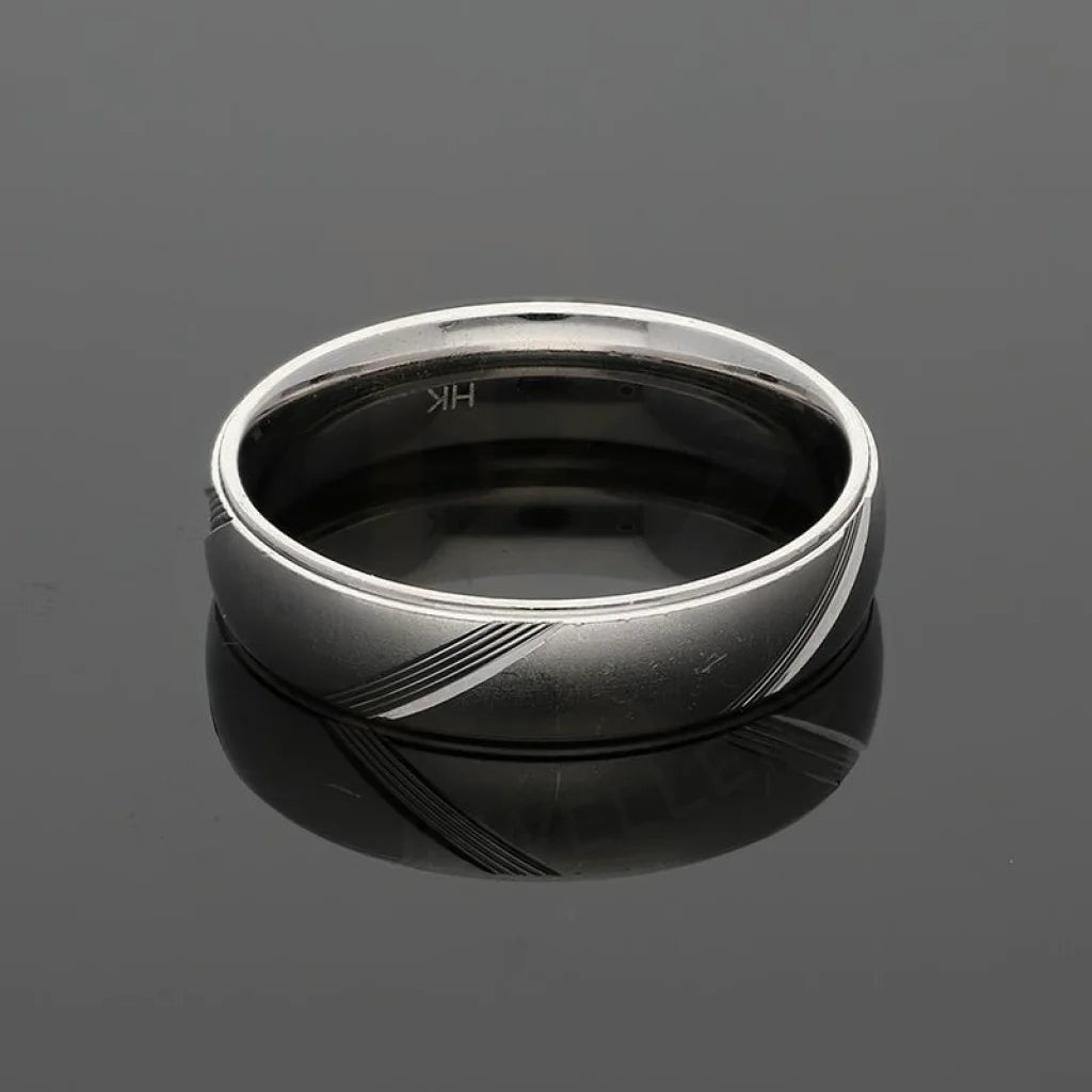 Italian Silver 925 Wedding Band Ring - Fkjrnsl3490 Rings