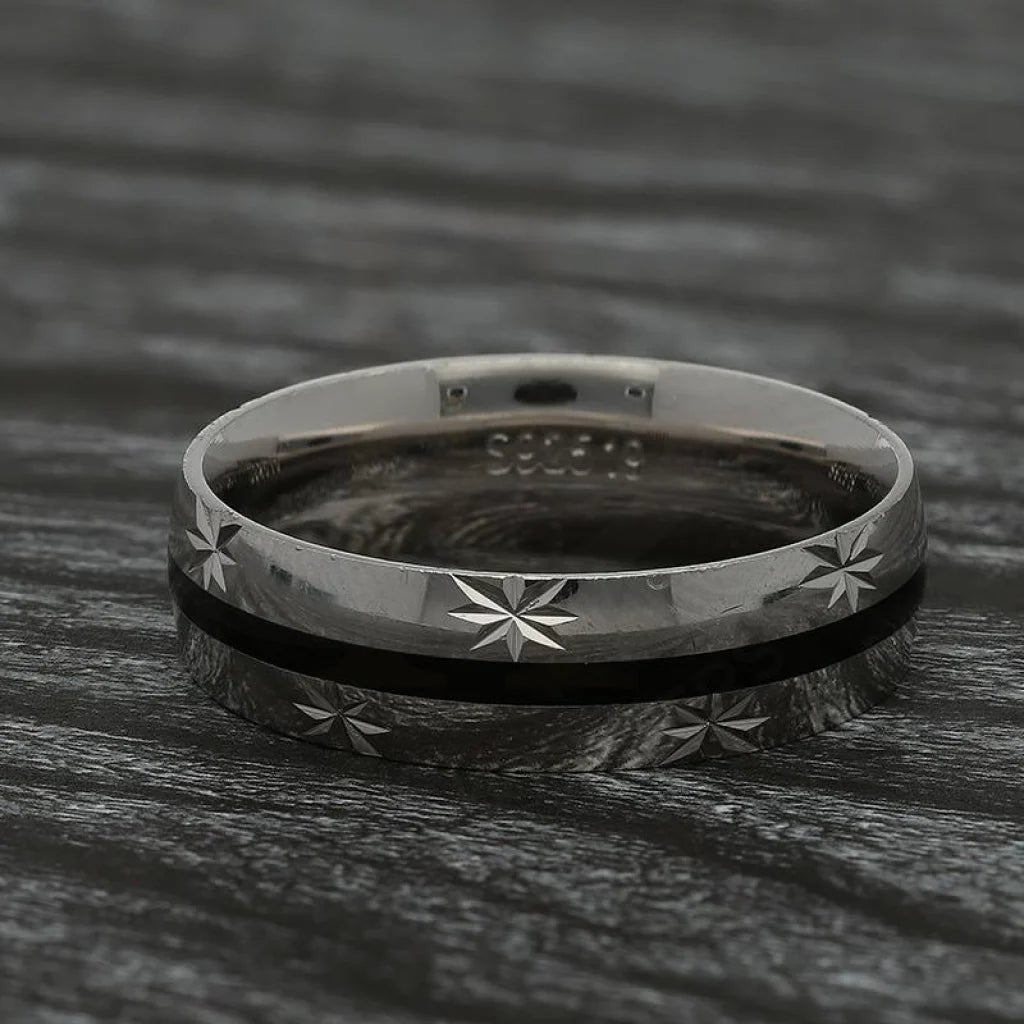 Italian Silver 925 Wedding Band Ring - Fkjrnsl3491 Rings