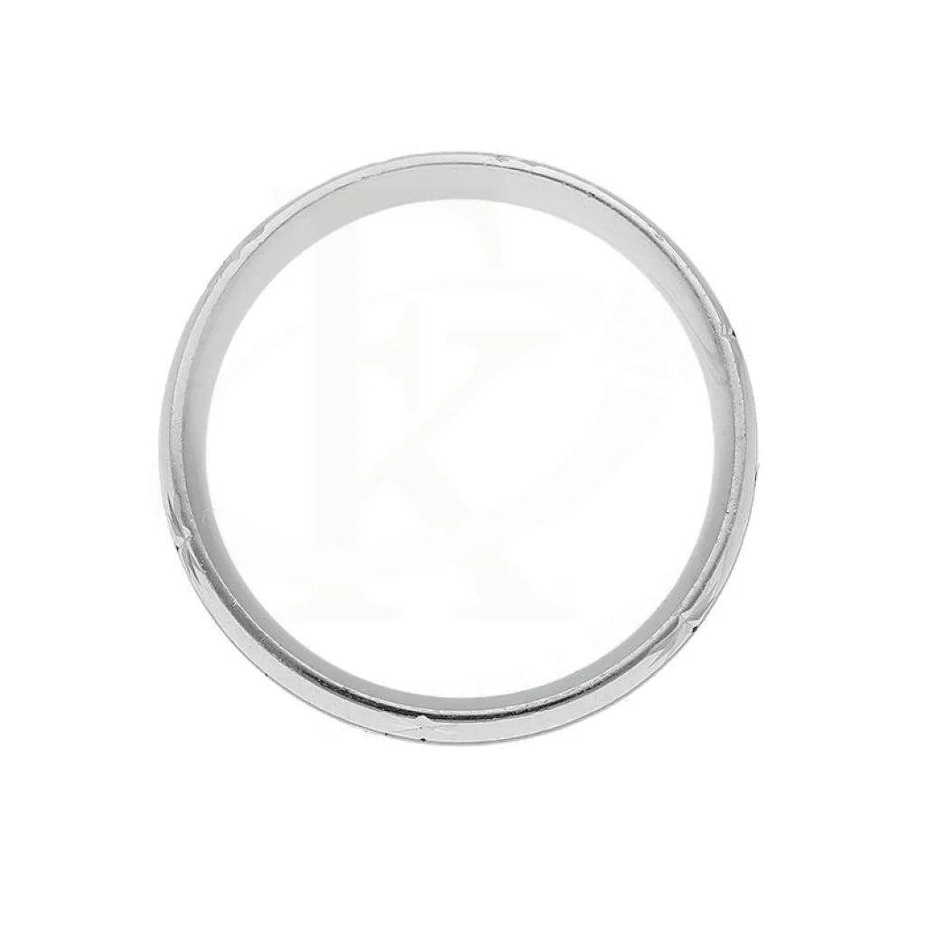 Italian Silver 925 Wedding Band Ring - Fkjrnsl3491 Rings